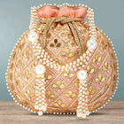 Sequin Potli Bag – Sparkling Festive Charm | Peora