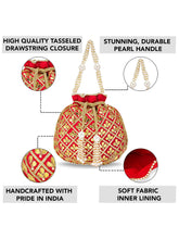 Chic Luxe Glitter Sequin Potli Bag