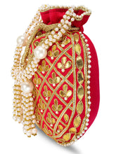 Chic Luxe Glitter Sequin Potli Bag