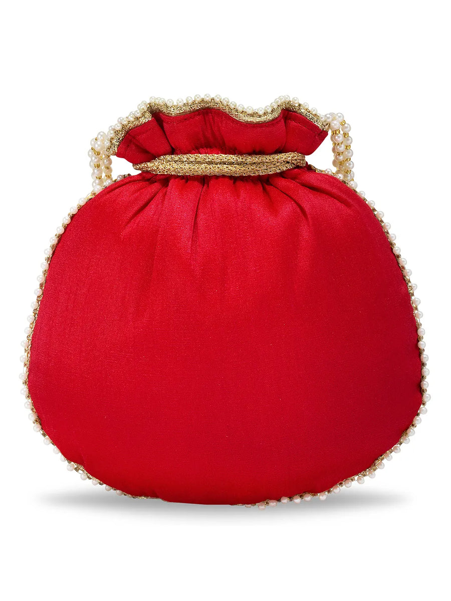 Chic Luxe Glitter Sequin Potli Bag