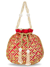 Chic Luxe Glitter Sequin Potli Bag