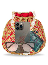 Chic Luxe Glitter Sequin Potli Bag