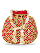 Chic Luxe Glitter Sequin Potli Bag