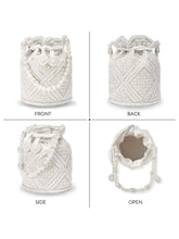Lustrous Carry Pearl & Stones Potli Bag