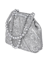 Floral Beaded Evening Elegance Bag