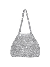 Floral Beaded Evening Elegance Bag