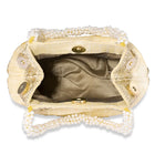 Timeless Zari Embroidery Potli Bag - Cream