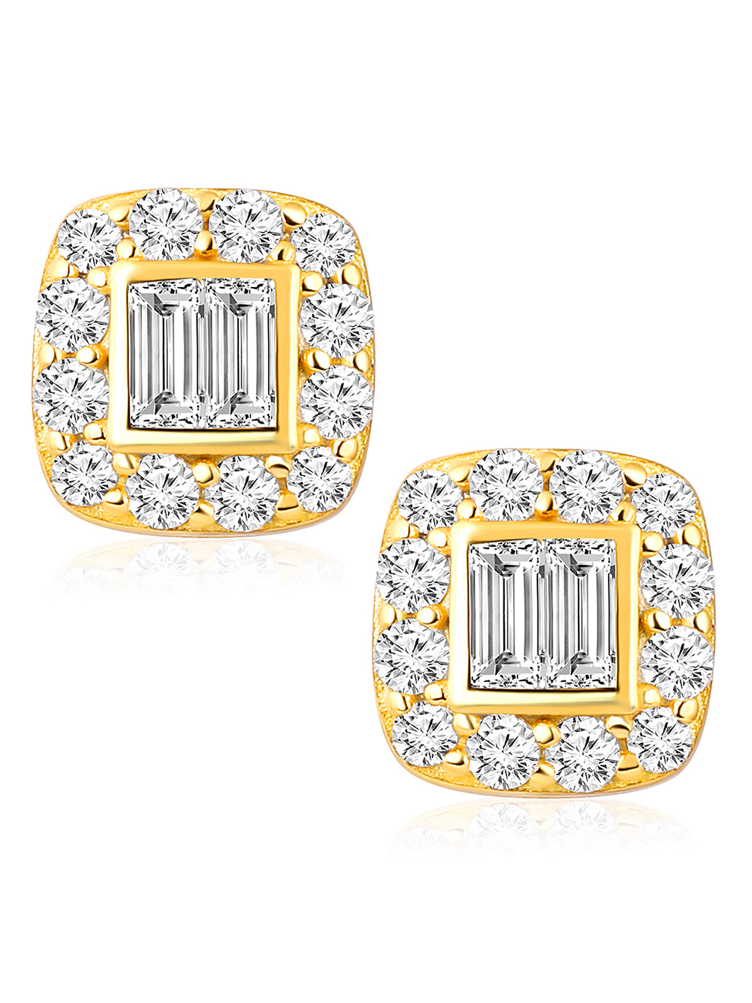 Refined CZ Golden Studs