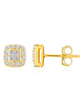 Refined CZ Golden Studs