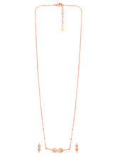 Elegant Infinity: Rose Gold  CZ Set