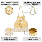 Embroidery Potli – Traditional Charm with Intricate Detailing | Peora