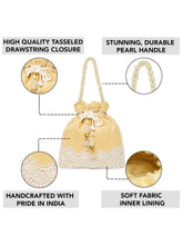 Embroidery Potli – Traditional Charm with Intricate Detailing | Peora