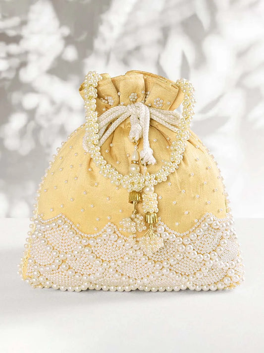 Embroidery Potli – Traditional Charm with Intricate Detailing | Peora