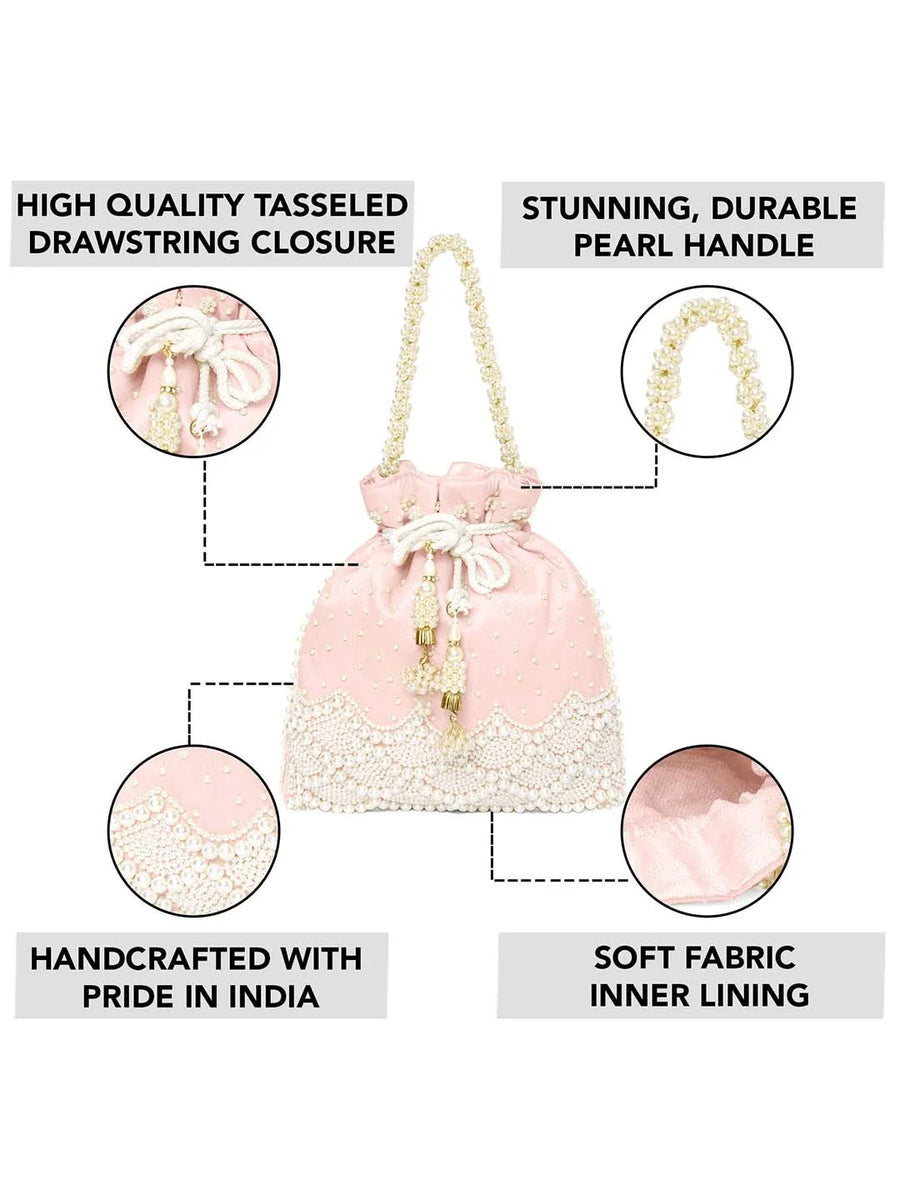 Embroidery Potli – Traditional Charm with Intricate Detailing | Peora