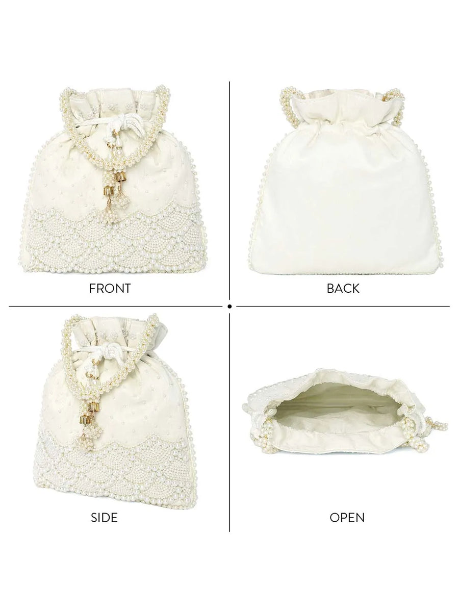 Embroidery Potli – Traditional Charm with Intricate Detailing | Peora