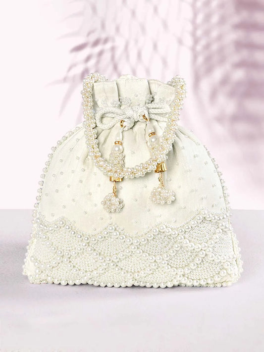 Embroidery Potli – Traditional Charm with Intricate Detailing | Peora