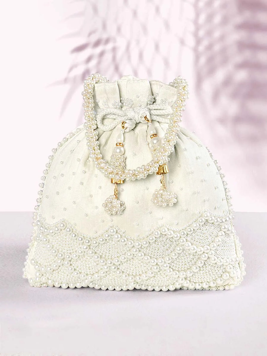 Embroidery Potli – Traditional Charm with Intricate Detailing | Peora