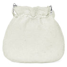 Elegant Beads Potli for Evening Occasions - White