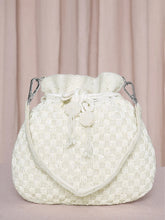 Elegant Beads Potli for Evening Occasions - White