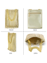 Glam Tassel Chain Detail Handbag