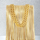 Glam Tassel Chain Detail Handbag