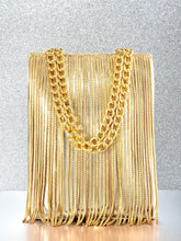Glam Tassel Chain Detail Handbag