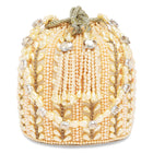 Sparkling Accent Bridal Glam Potli Bag - Rose Gold