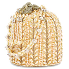 Sparkling Accent Bridal Glam Potli Bag - Rose Gold