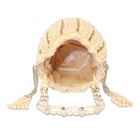 Sparkling Accent Bridal Glam Potli Bag - Rose Gold