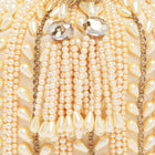 Sparkling Accent Bridal Glam Potli Bag - Rose Gold