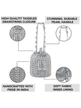 Sparkling Accent Bridal Glam Potli Bag