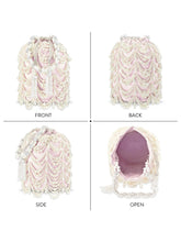 Glamour Pearl Cascade Evening Bag