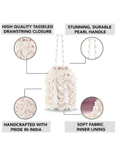 Glamour Pearl Cascade Evening Bag