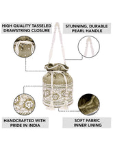 Bling Bliss Sequin-Infused Potli Bag