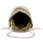 Bling Bliss Sequin-Infused Potli Bag - Brown