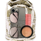 Bling Bliss Sequin-Infused Potli Bag - Brown