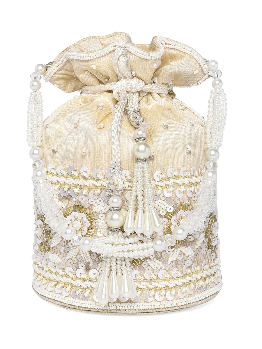 Bling Bliss Sequin-Infused Potli Bag