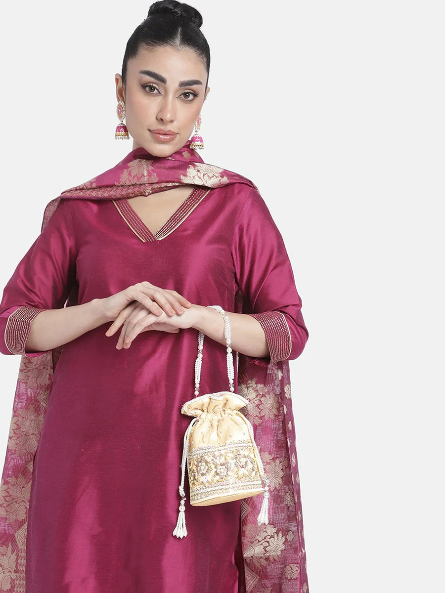 Bling Bliss Sequin-Infused Potli Bag