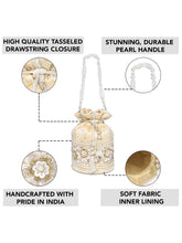 Bling Bliss Sequin-Infused Potli Bag