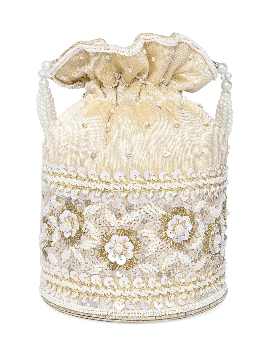 Bling Bliss Sequin-Infused Potli Bag