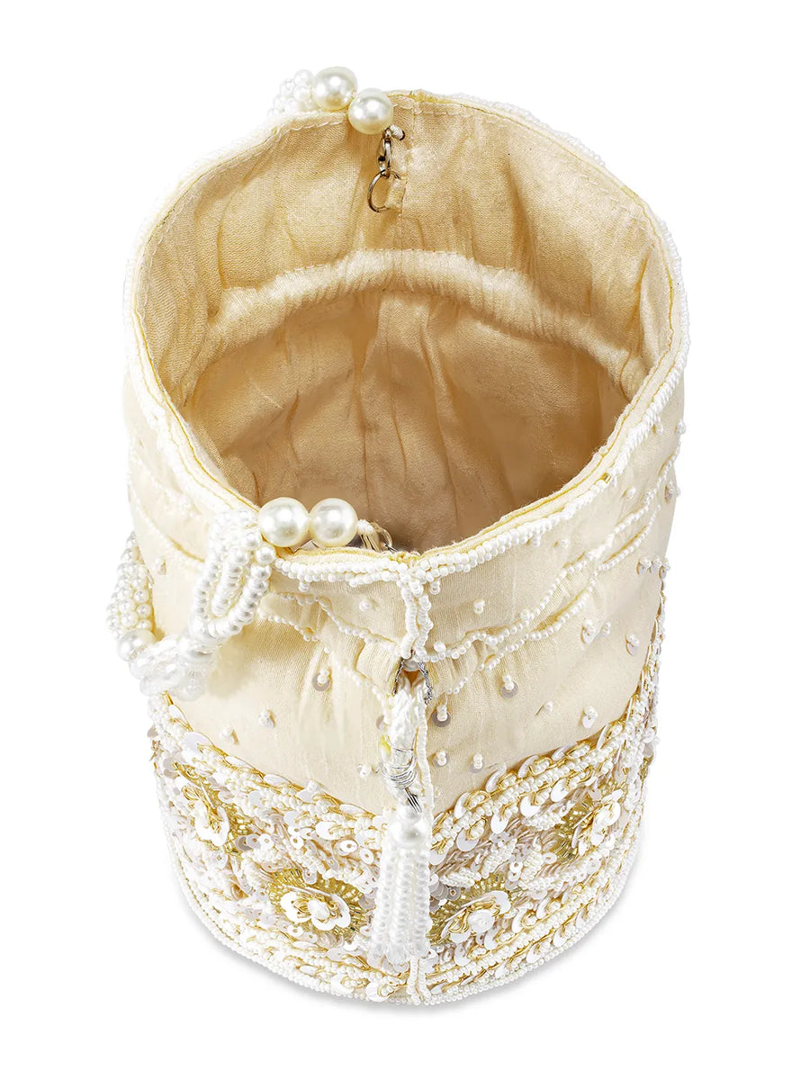 Bling Bliss Sequin-Infused Potli Bag