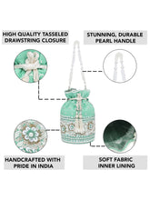 Bling Bliss Sequin-Infused Potli Bag