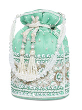 Bling Bliss Sequin-Infused Potli Bag