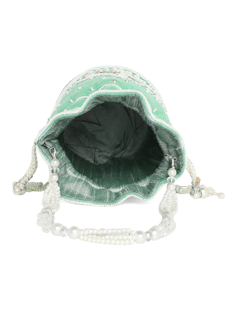 Bling Bliss Sequin-Infused Potli Bag