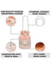 Bling Bliss Sequin-Infused Potli Bag
