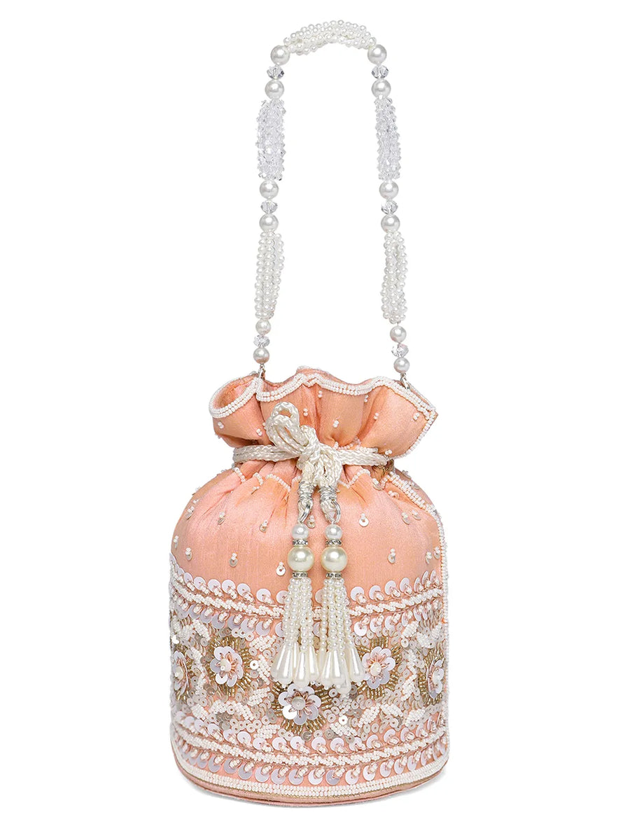 Bling Bliss Sequin-Infused Potli Bag