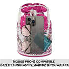 Bling Bliss Sequin-Infused Potli Bag - Rani Pink