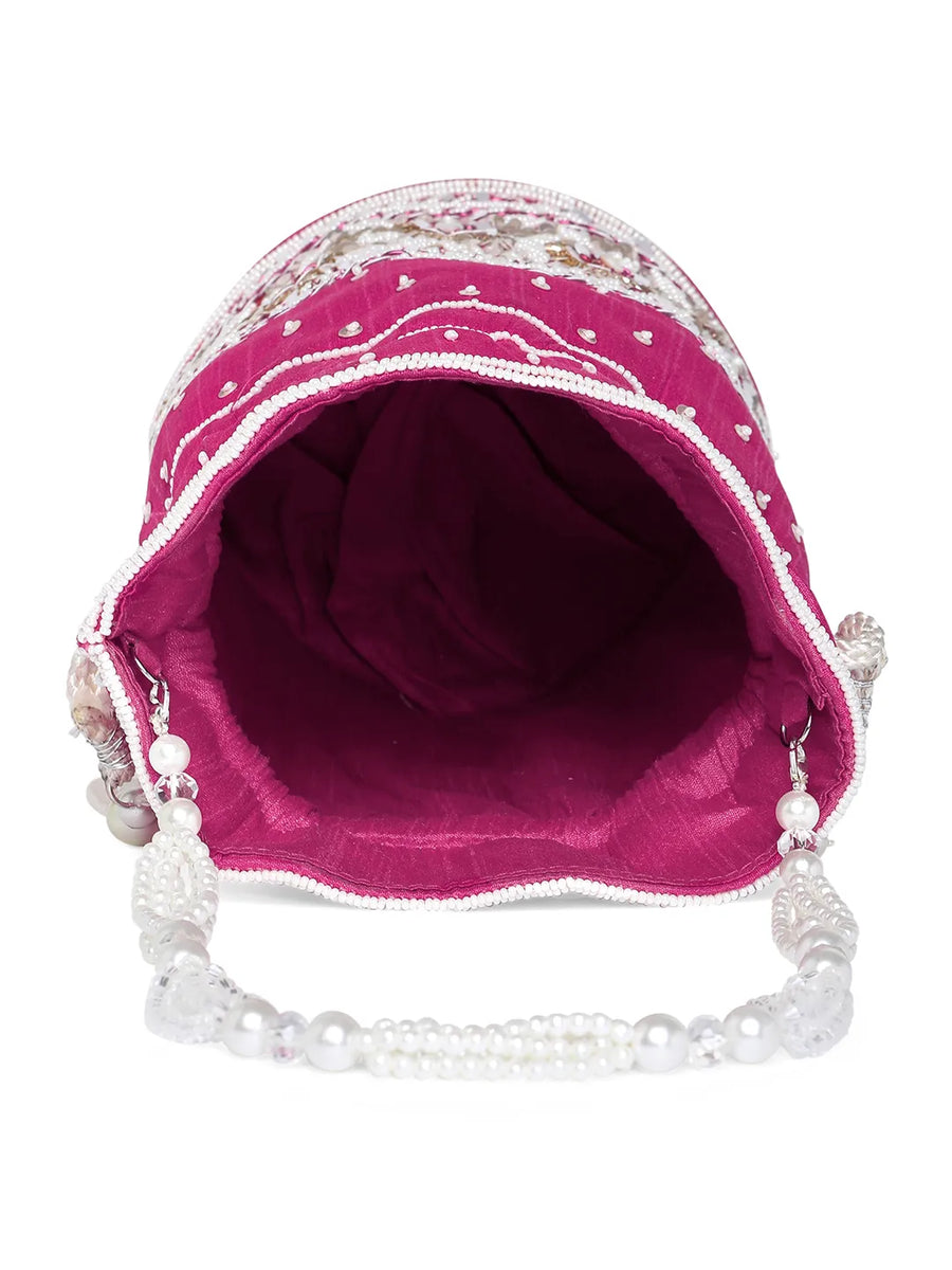 Bling Bliss Sequin-Infused Potli Bag