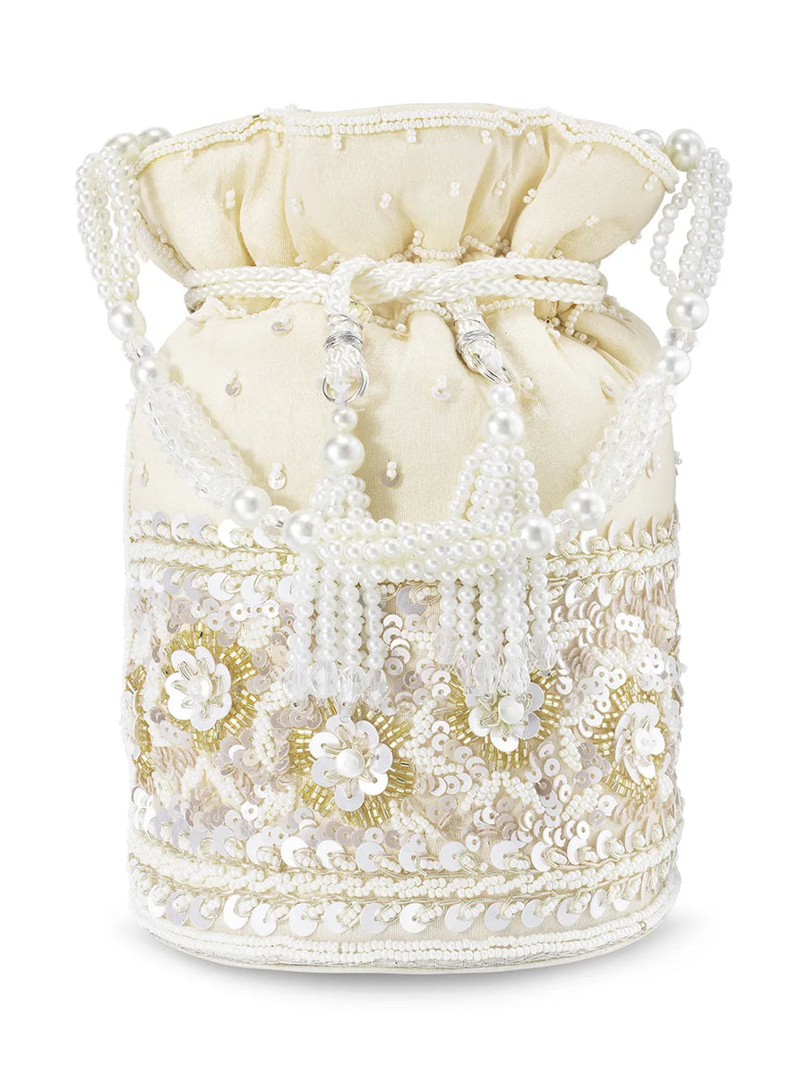 Bling Bliss Sequin-Infused Potli Bag
