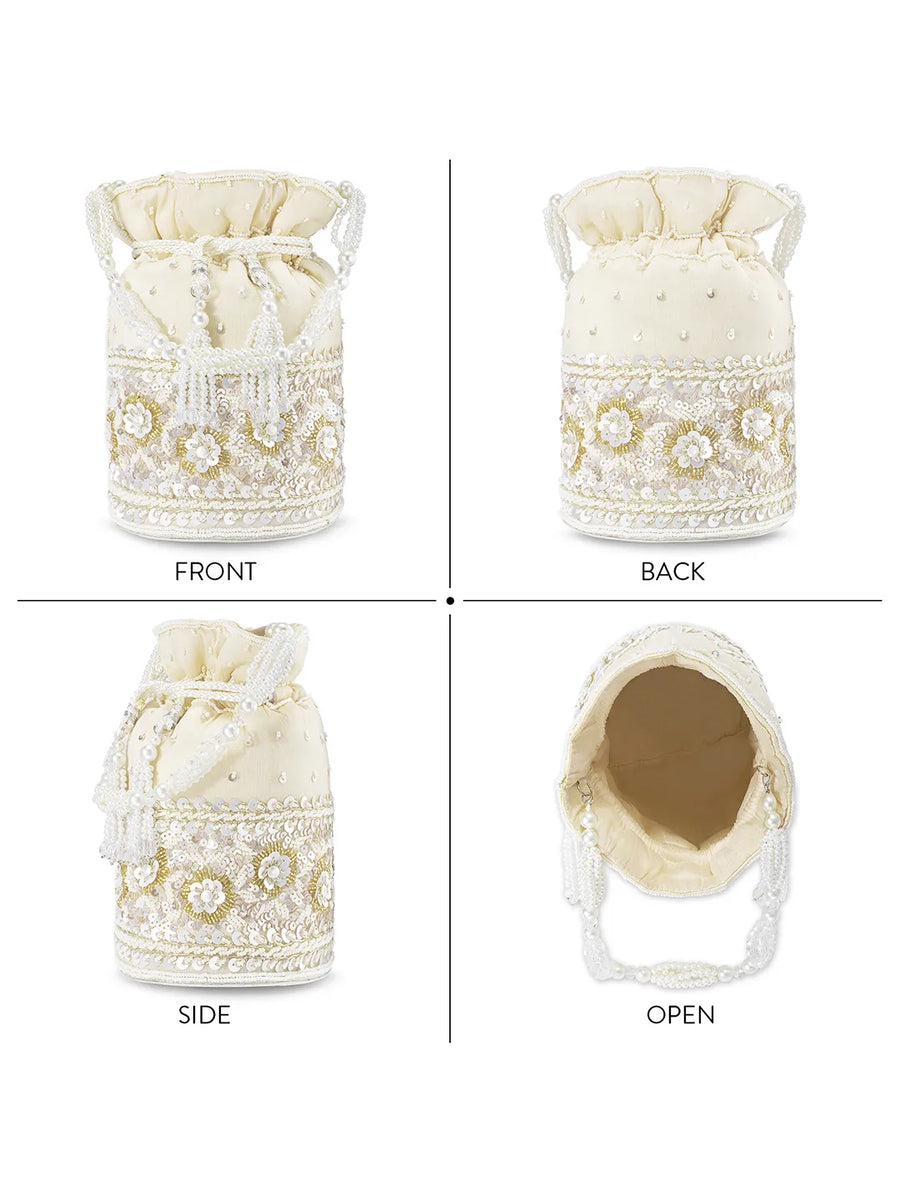 Bling Bliss Sequin-Infused Potli Bag